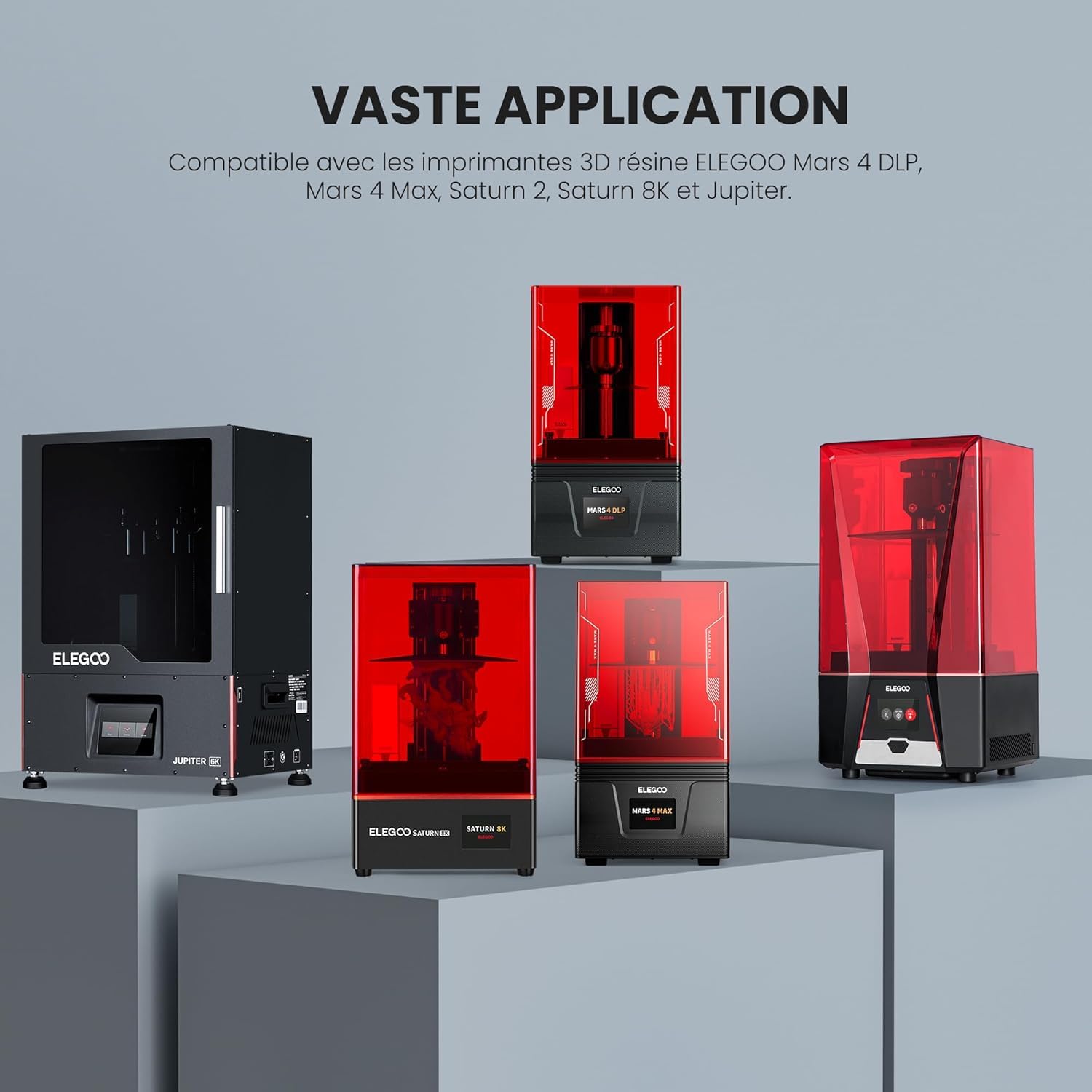 ELEGOO MarsMate Purificateur d'Air avec Filtre à Charbon Actif