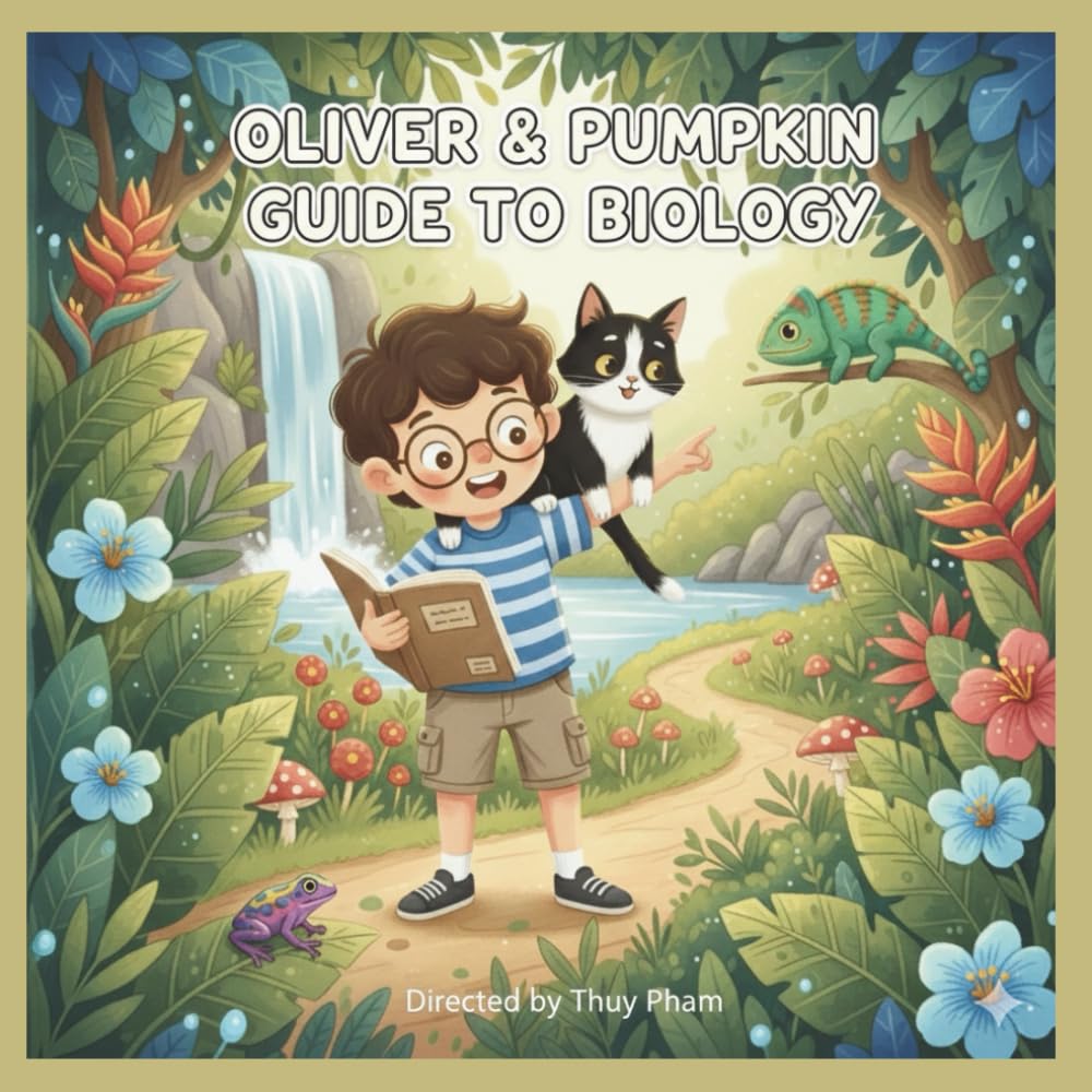 Oliver and Pumpkin Guide to Biology: A Basic knowledge illustrational comic book about biology for kids from 4 - 9 years old. (Oliver and Pumpkin STEM & Science Learnings)