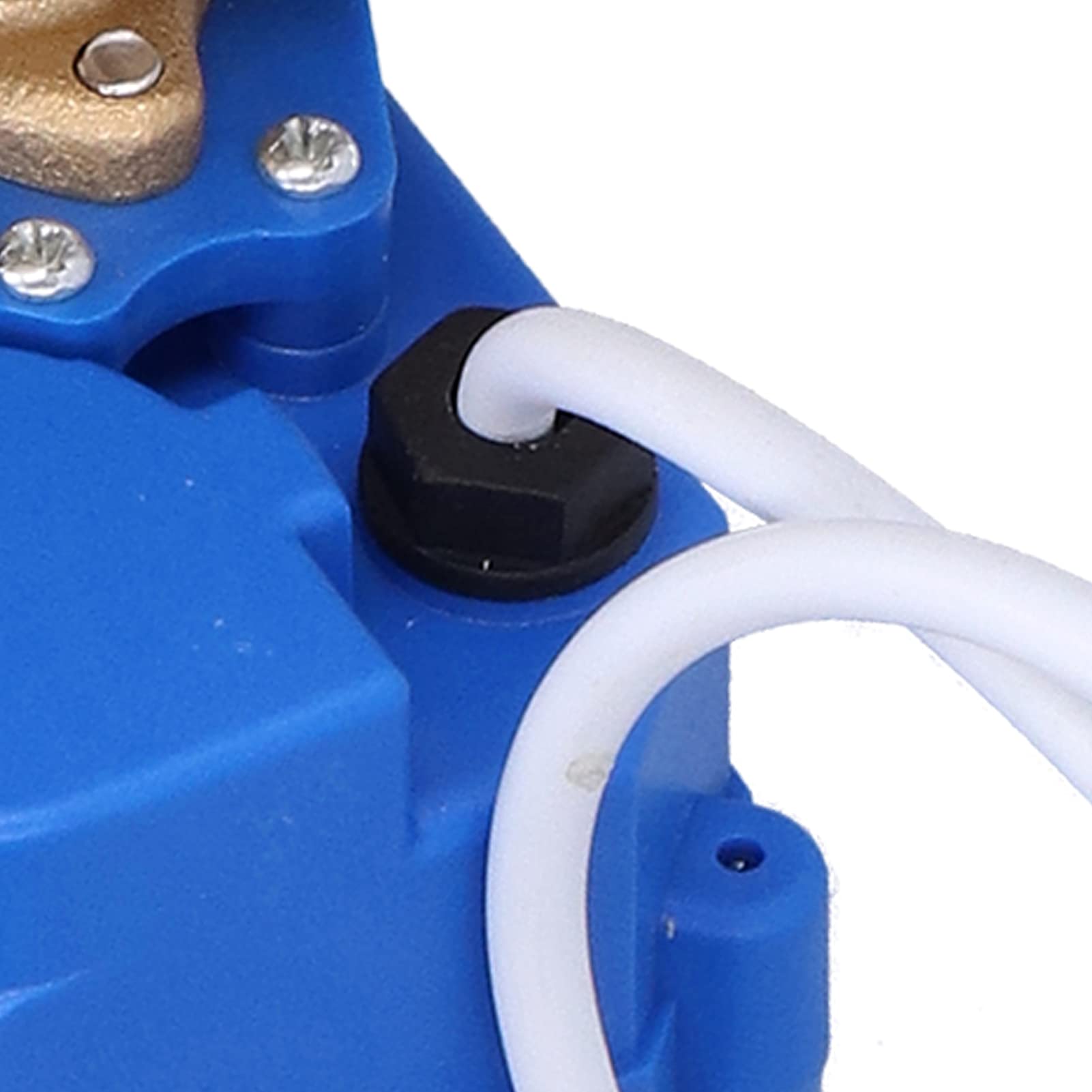 Generic Robinet à Tournant Sphérique motorisé en Laiton pour le Traitement de L'eau, Micro-électrique à Débit Droit, Conception Durable de 1/2 Pouces