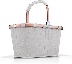 reisenthel Carrybag - Sturdy Shopping Basket with Lots of Storage Space and Practical Inner Pocket - Elegant and Water-Repellent Design, Sky Rose, Casual