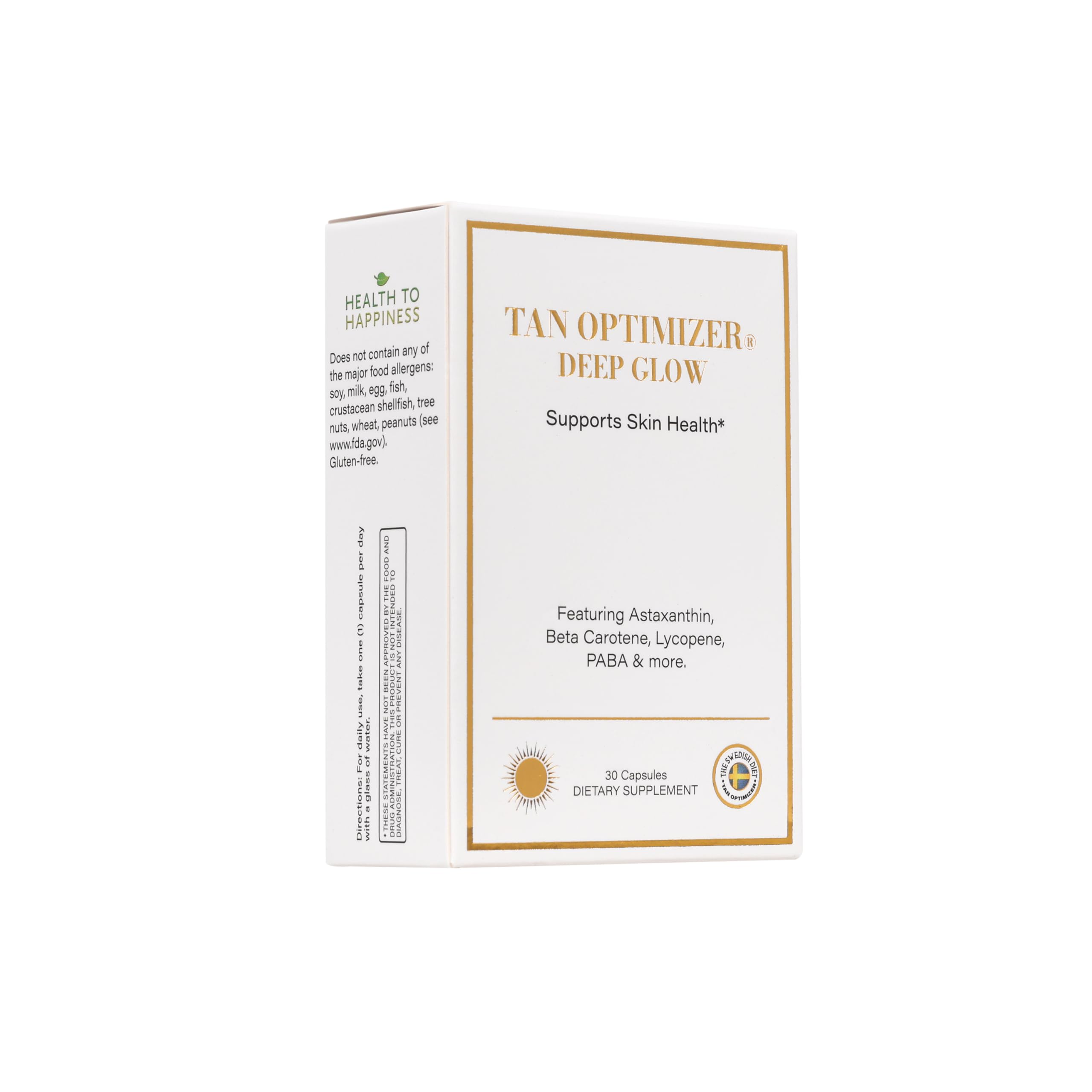 Tan Optimizer Deep Glow Astaxanthin Capsules 30ct