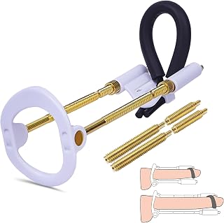 Penis Extender Stretcher Kit, Penis Pump Sex Toys for Men, Penis Enlarger Stretcher Exercise, Wearable Adjustable Traction Penis Training Device Set, Male Penis Extension Training Device, Male Sex Toy