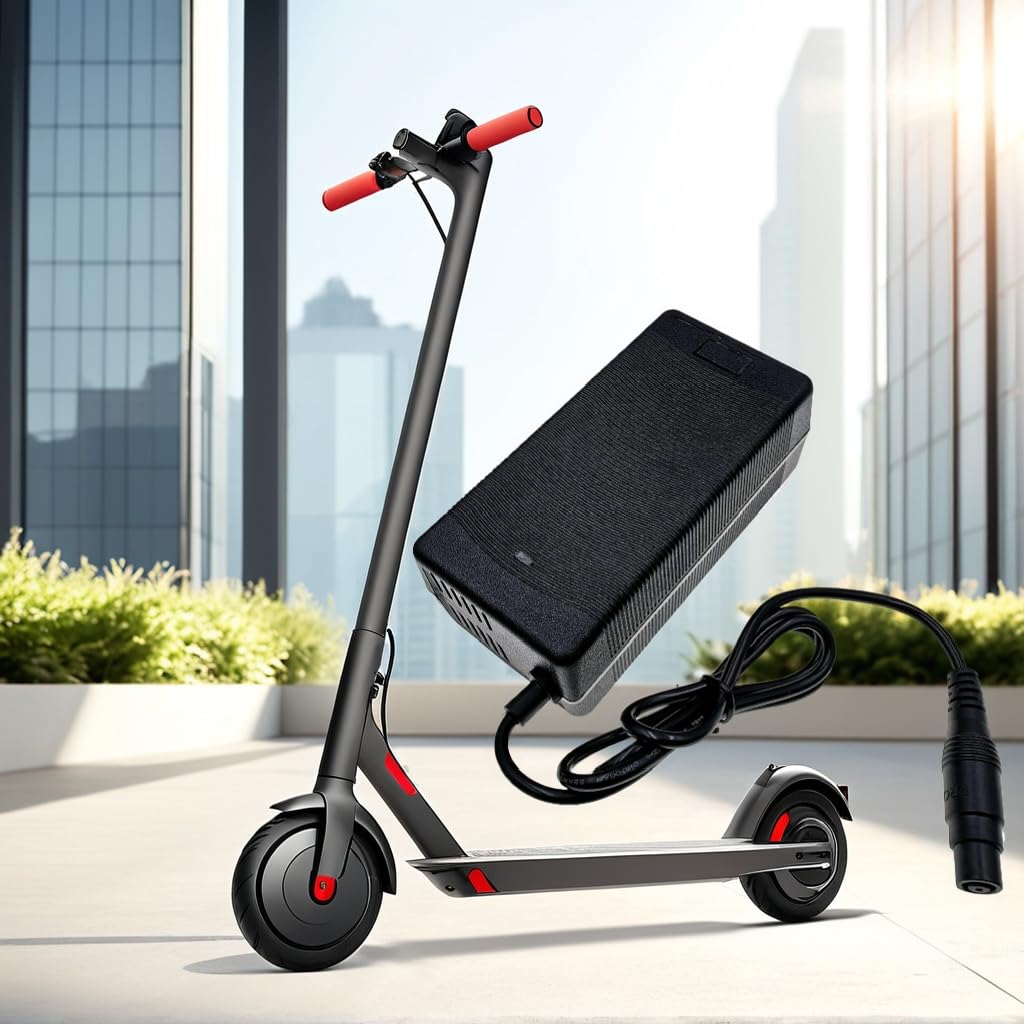 Chargeur 53,6V pour Xiaomi MI4 Pro Plus Max/pour Segway ZT3 Pro Accessoire pour Scooter électrique Il Convient aux Batteries 48V
