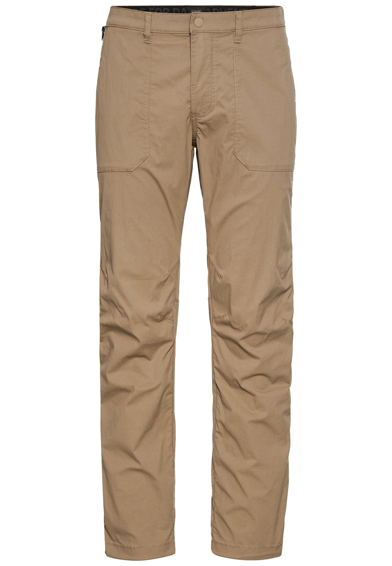 camel active Men's Herren Leichte Chino im Relaxed Fit Braun, 34, Menswear-33/34 Trouser, Brown, 33 W/34 L