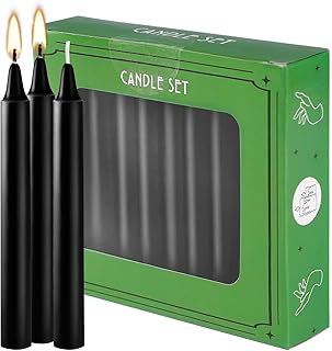 27 Black and Wood Living Room Decor Ideas That Feel Sleek and Cozy 106 Set of 20 Black Spell & Chime – Premium Mini Taper Candles for Rituals, ...