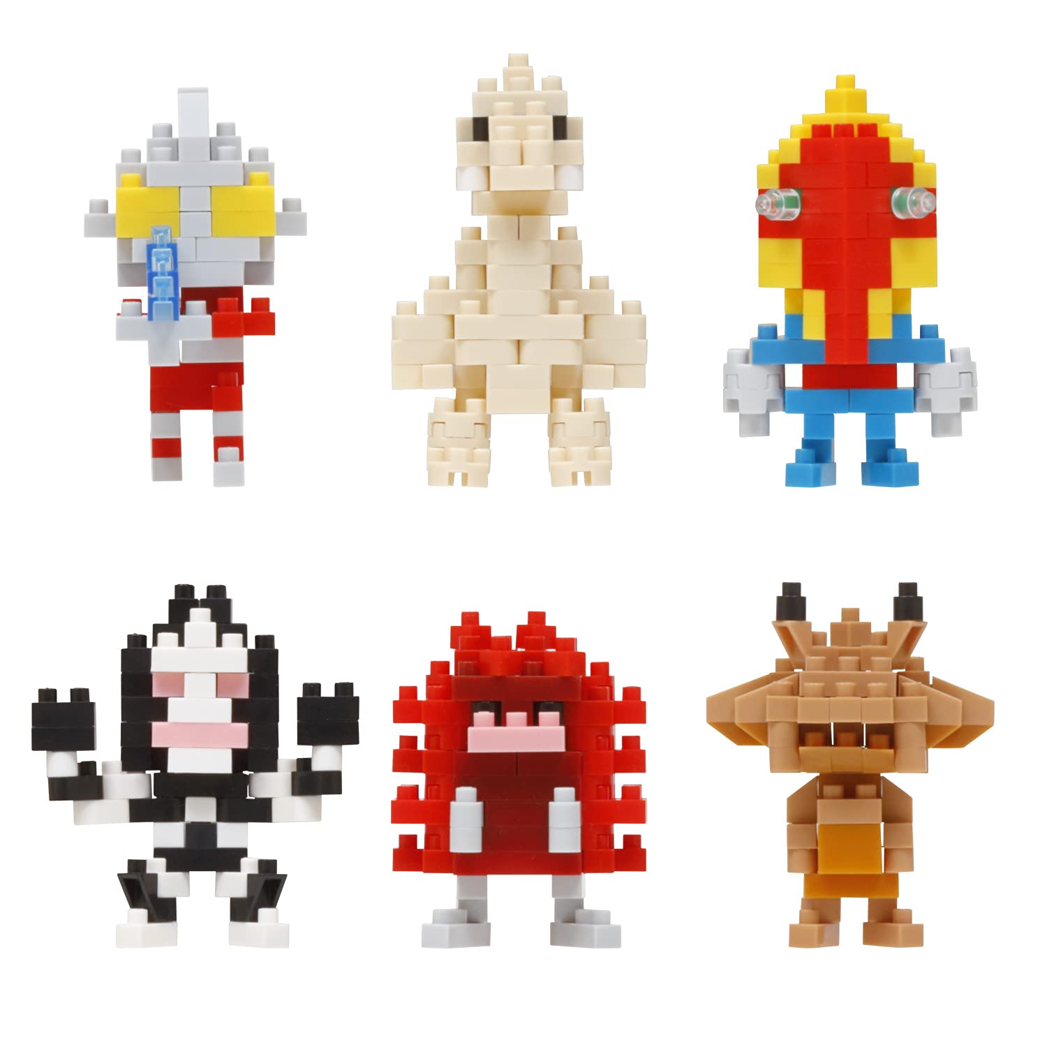 Amazon.co.jp: nanoblock ナノブロック ミニナノ ウルトラマン vol.2