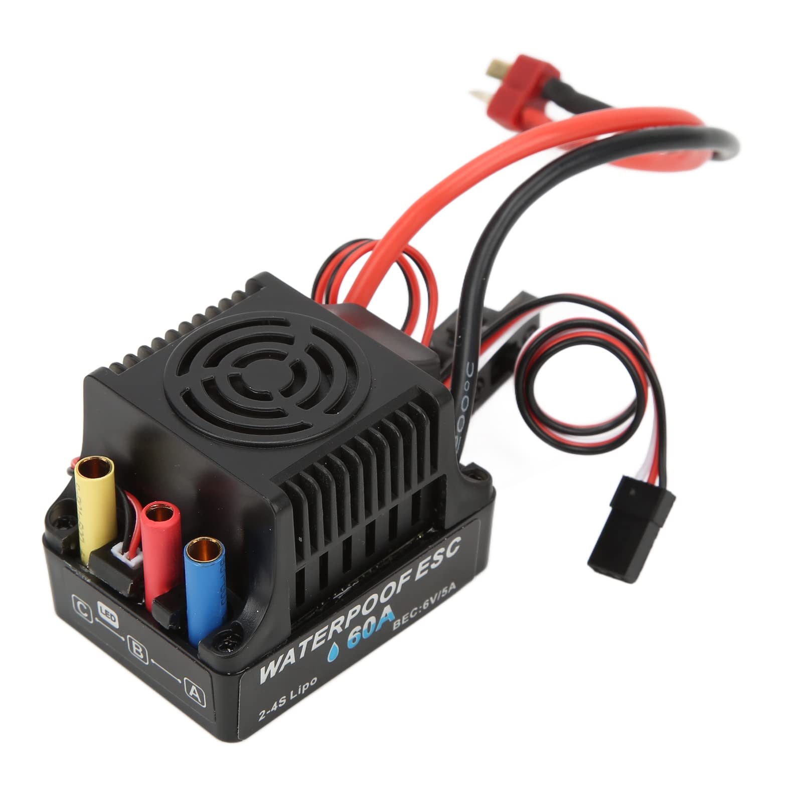 Silnik Bezszczotkowy z 60A ESC do Samochodów RC w Skali 1/10