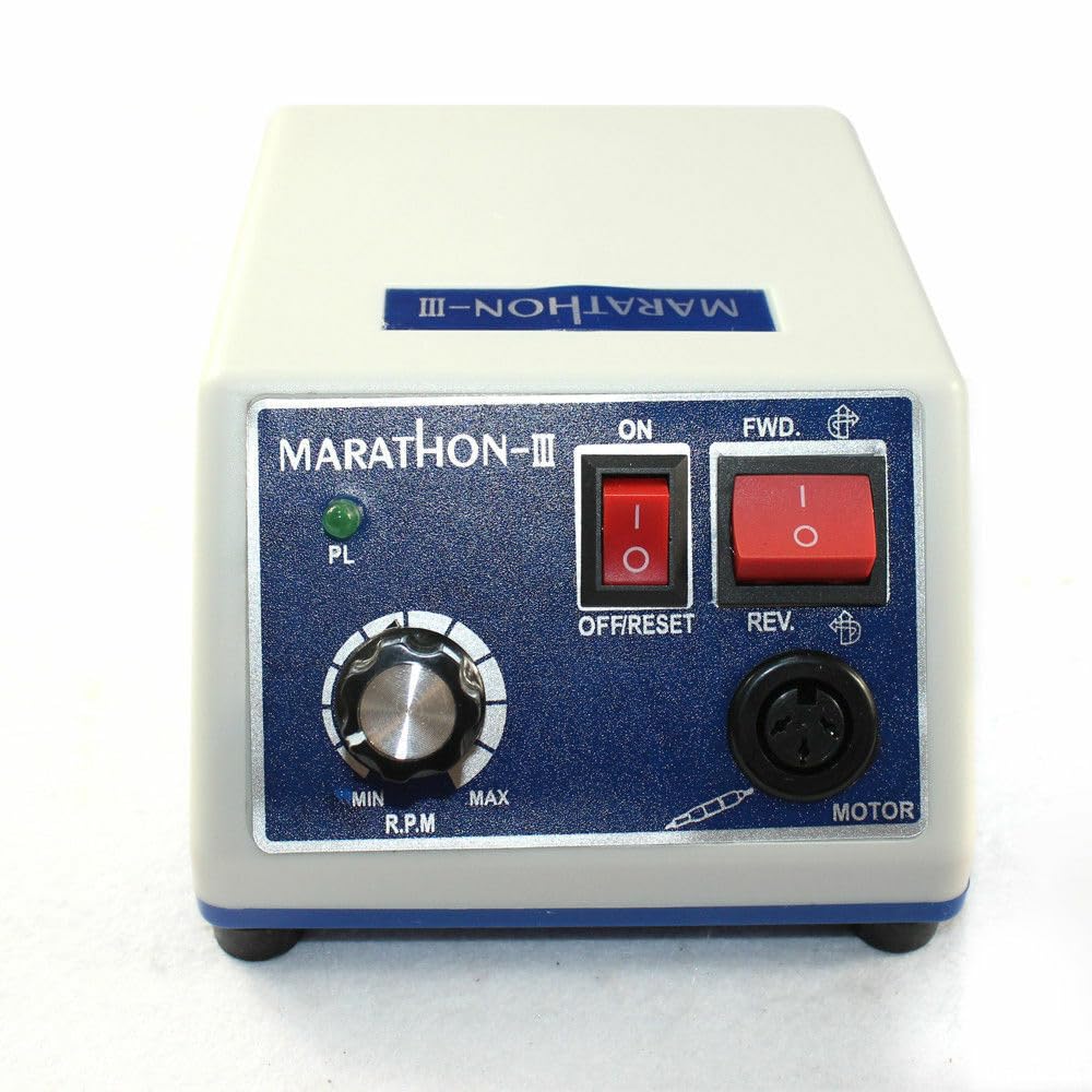 N10 - Micromotore elettrico da laboratorio, 0-35,000 rpm, 2,35 mm, portabilità 65 W, lucidatrice dritta, con CAM per cliniche, 220 V AC