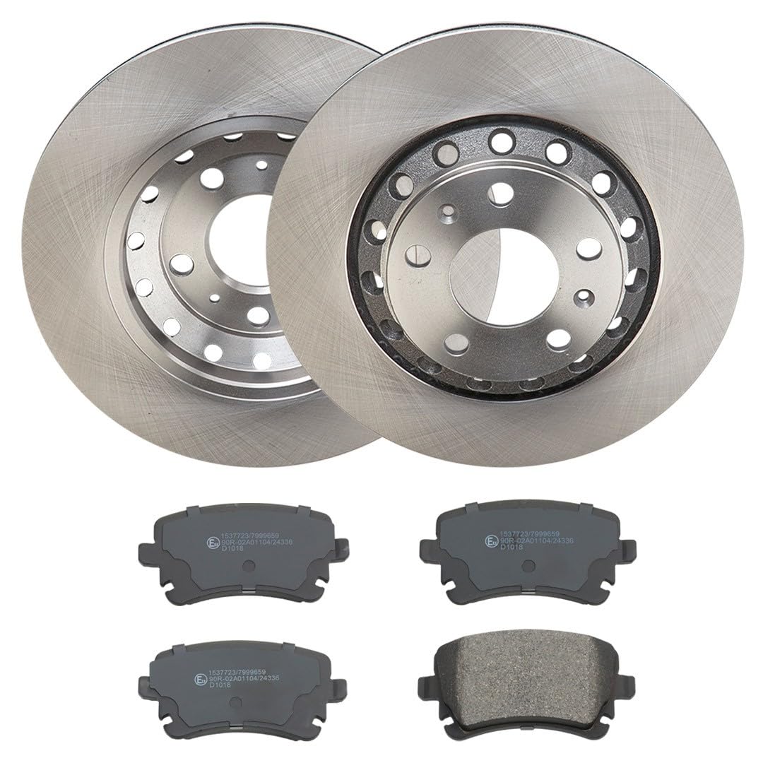 3405B2082 RIDEX Bremsscheiben Und -beläge Vorderachse, Innenbelüftet