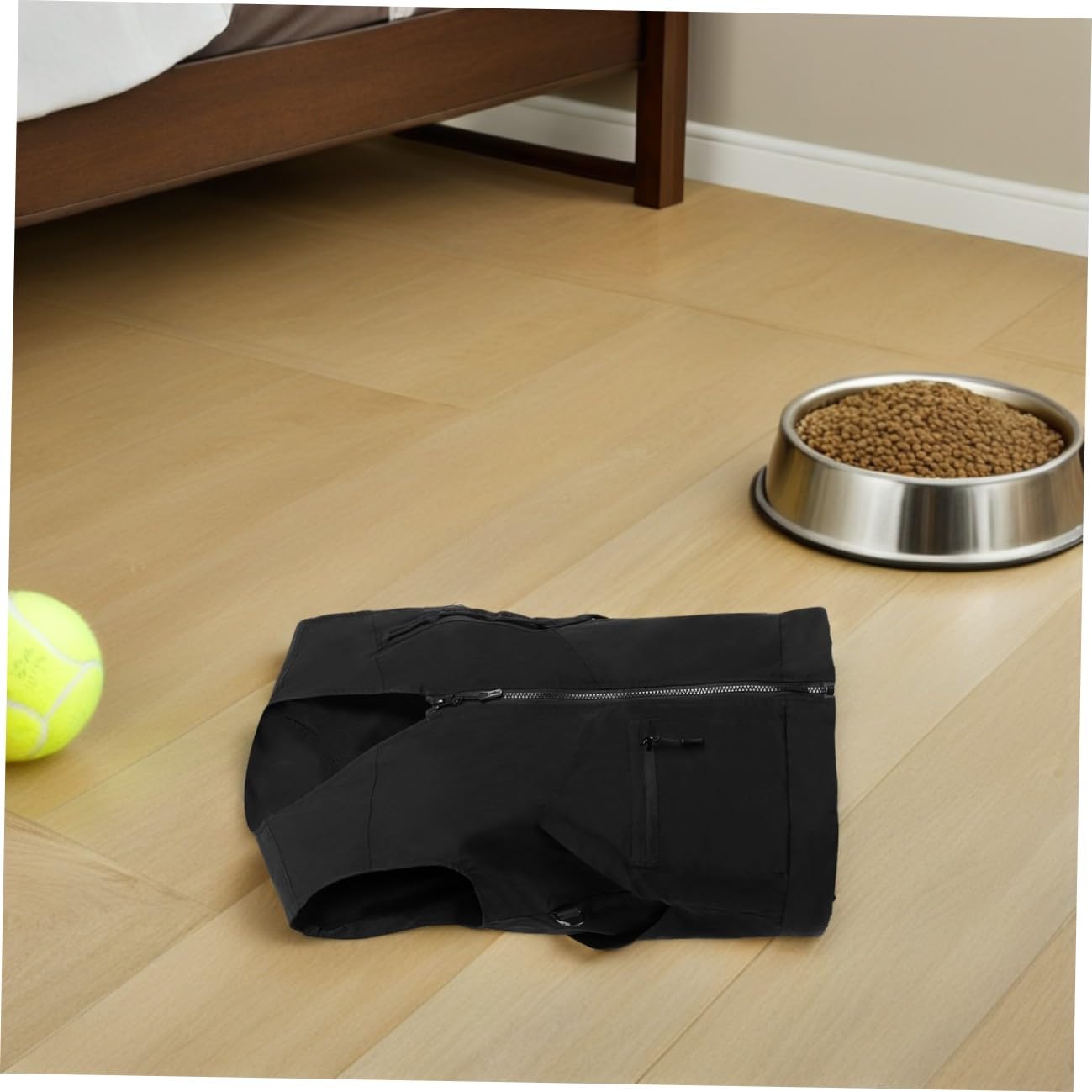 Gilet D'entraînement pour Chien Noir, Polyester Mesh Respirant