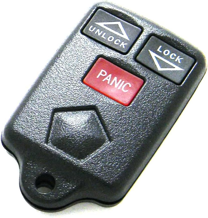 OEM Electronic 3-Button Key Fob Remote Compatible with Dodge Jeep (FCC ID: GQ43VT7T, P/N: 04686366, 56008761, 56008762)