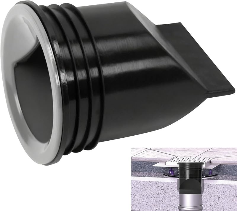 2" 43745 Rubber Shower & Floor Drain Seal, Floor Drain Check Valve | Fits Oatey D-Type General Purpose Floor Drain, Shower Drain Check Valve, for The Interface of Bathroom Drainage Pipes, 1 Pc