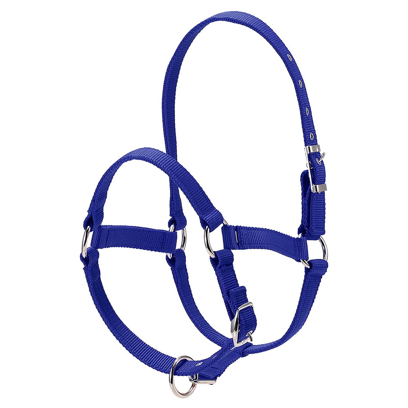 Irovami 6MM Thickened Horse Head Collar Adjustable Safety Halter Bridle Headcollar