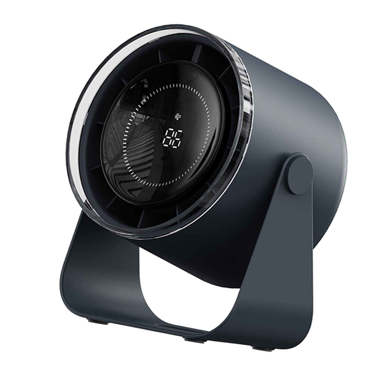 Moderno ventilatore USB ricaricabile efficiente scrivania di raffreddamento con cavo soggiorno confortevole lunga durata della batteria ventilatore da tavolo