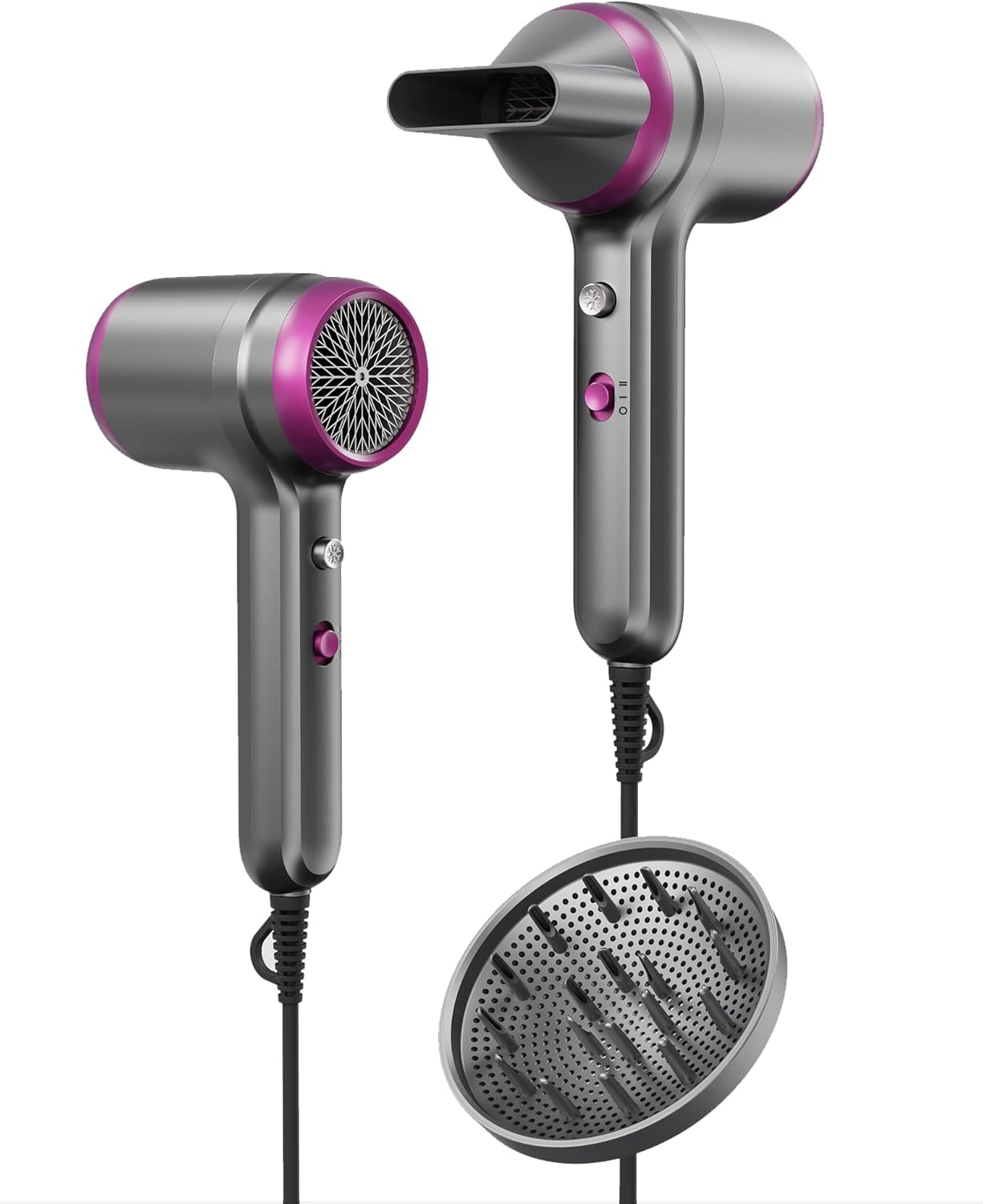 Hairdryers for Women, 20000 RPM Hair Dryer with Diffuser for Curly Hair