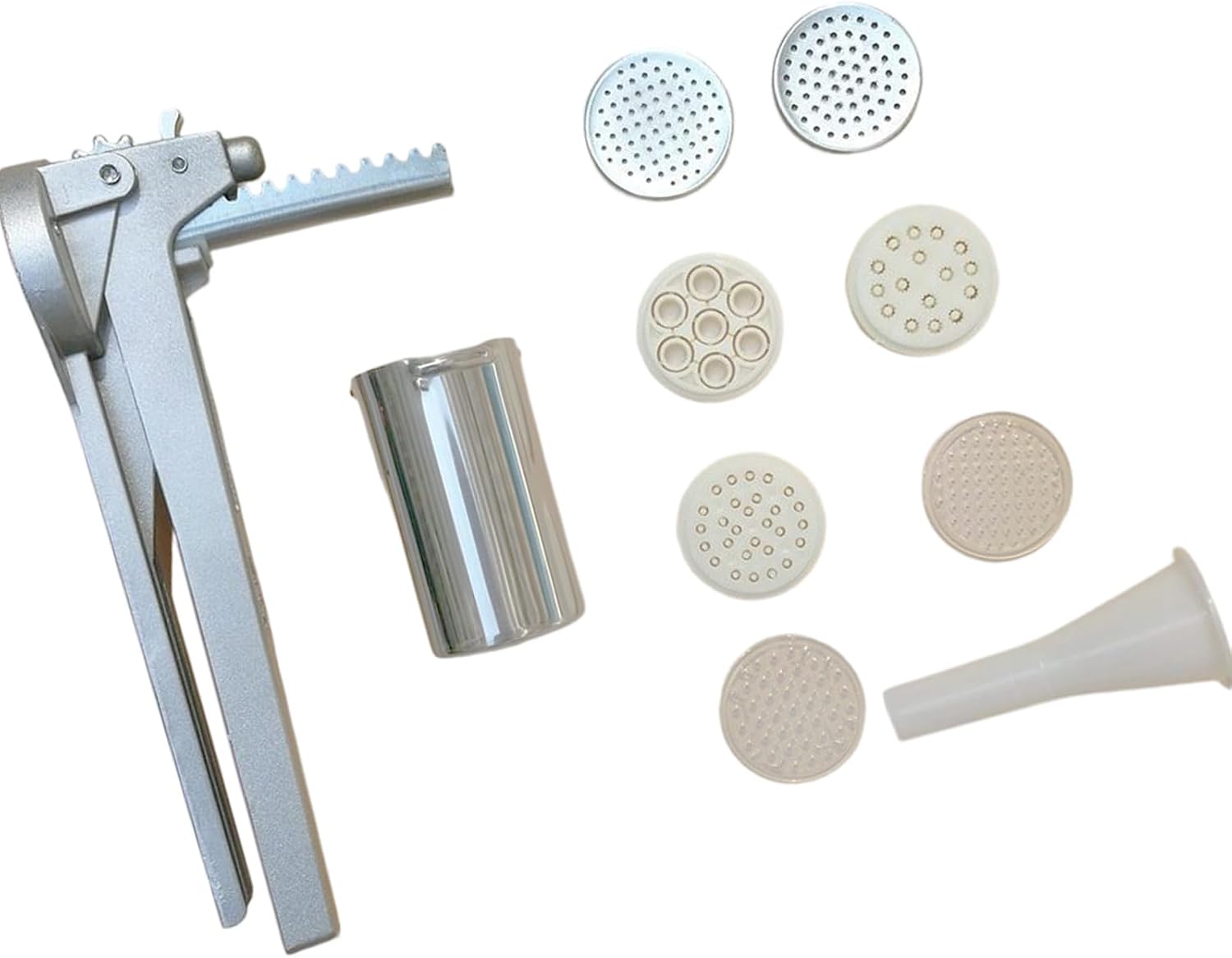 Simple to Use Manual Pastas Maker Machine for Various Noodles Type Like Spaghetti and Fettuccine Stainless Steel Pasta Maker Manual