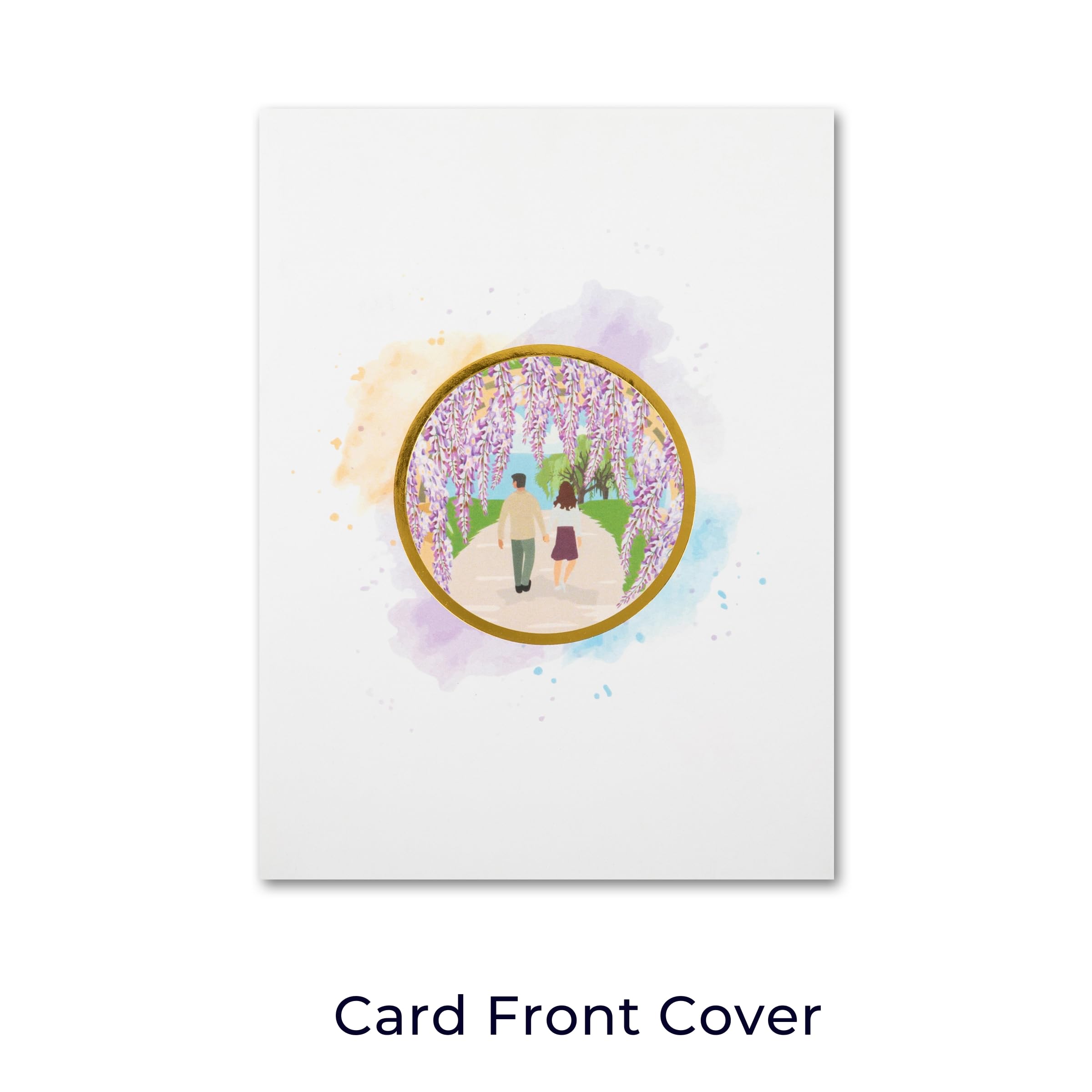 Cardology - Wisteria 3D Card, Whispers of Wisteria, A5 - Image 2