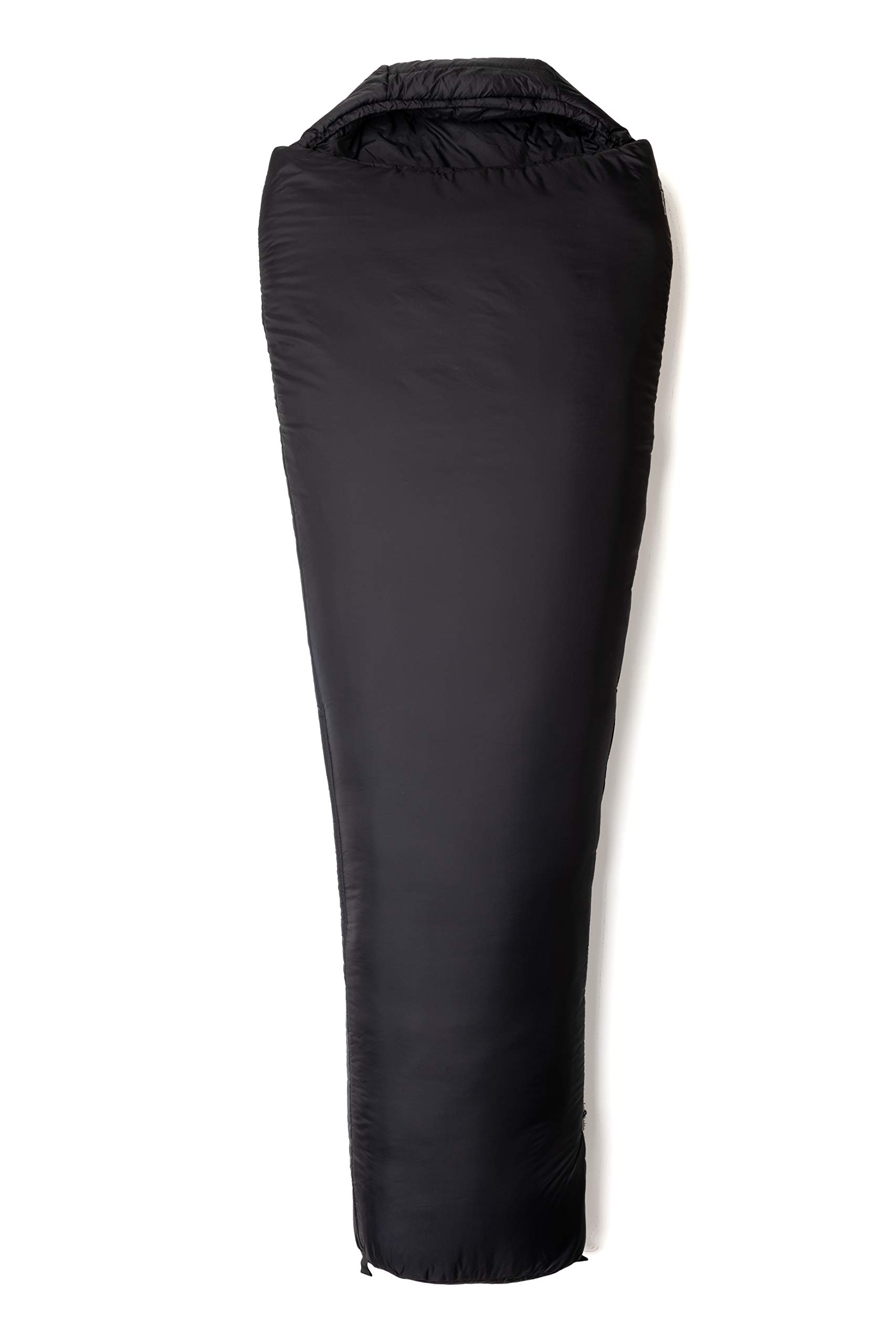 Snugpak Softie 10 WGTE Sleeping Bag with Softie Premier Insulation - Lightweight, Water-Repellent Sleep Bag with Adjustable Hood, Two-Way Zips for Trekking, Camping - UK-Made - Black (LZ) โ image 1