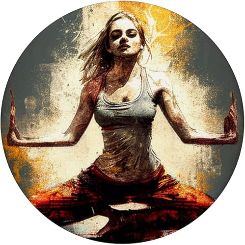 Miniatura 3 de Surya Namaskar  Mantra  Namaste  Bandha  yoga mujer PopSockets intercambiable PopGrip