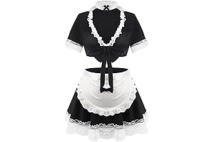Maid Outfit Set: A Sultry Surprise for Costume Parties and Romantic Evenings