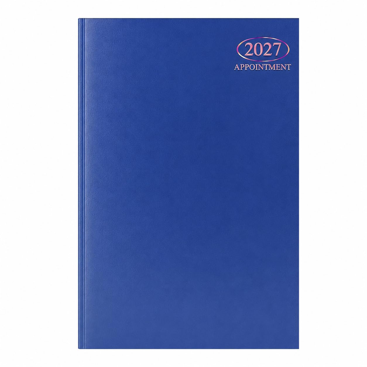 Sixstore 2027 Appointment Week to View A4 Diary, A4 WTV Planner Hardback Cover Casebound, Hourly Appointment Slots from 9:00 to 17:30 Monday to Friday, Blue