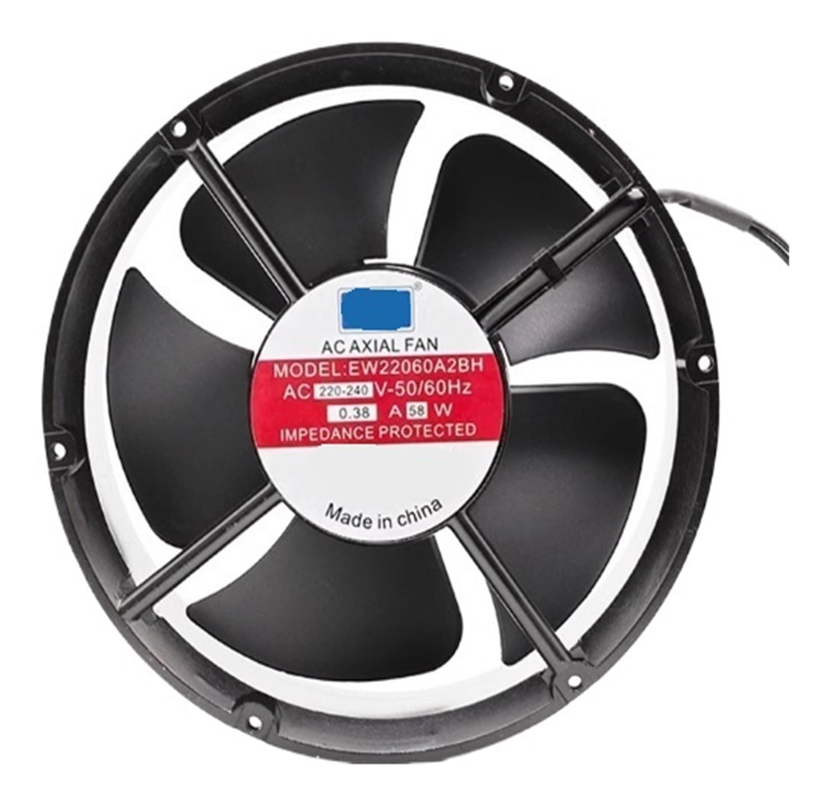 Ventilateur CA 220V 58W EW22060A2BH extracteur d'air industriel et de refroidissement