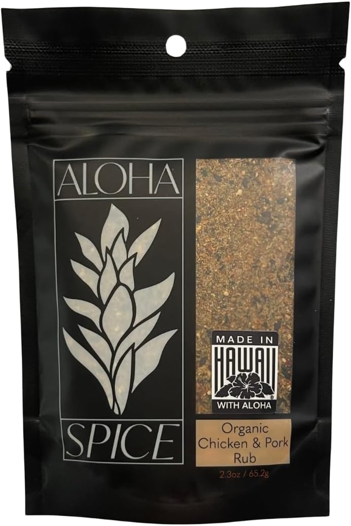 Organic Aloha Chicken & Pork Seasoning & Rub (4 Pack)