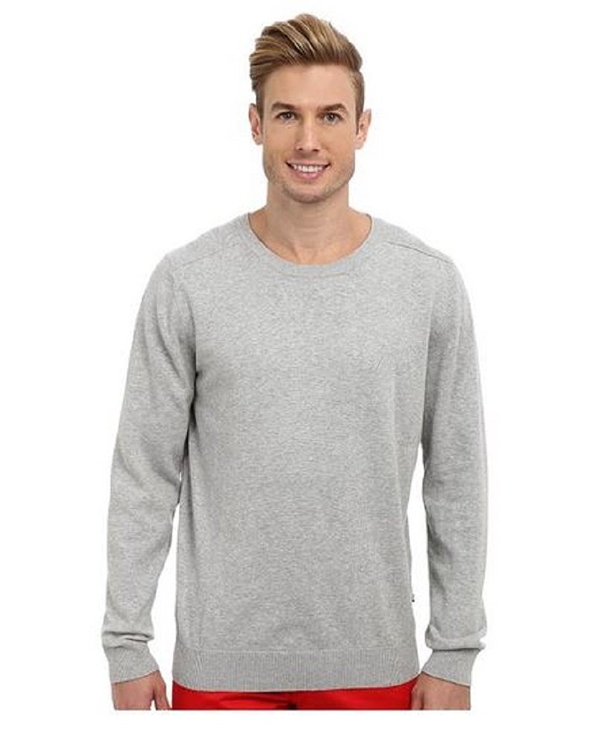 Nautica Mens Crew Neck Sweater, Grey X Large