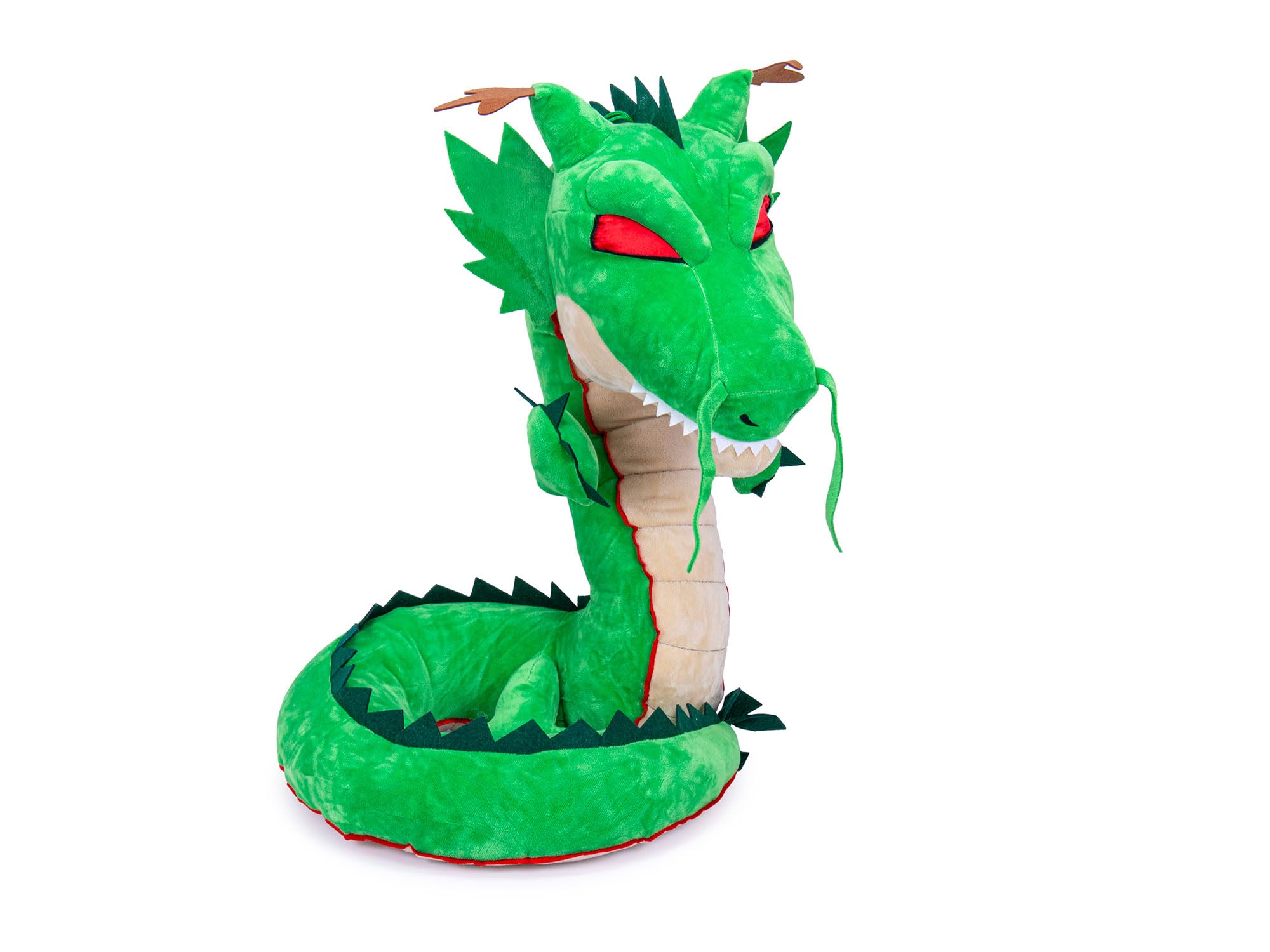 Duże pluszowe zwierzątka XXL – pasuje do Stitch, Sonic, Spider-Man, Ulicy Sezamkowej, Grinch, Minecraft i innych, oryginalna licencja, 70-120 cm (Dragonball Shenlong Dragon 60 cm)