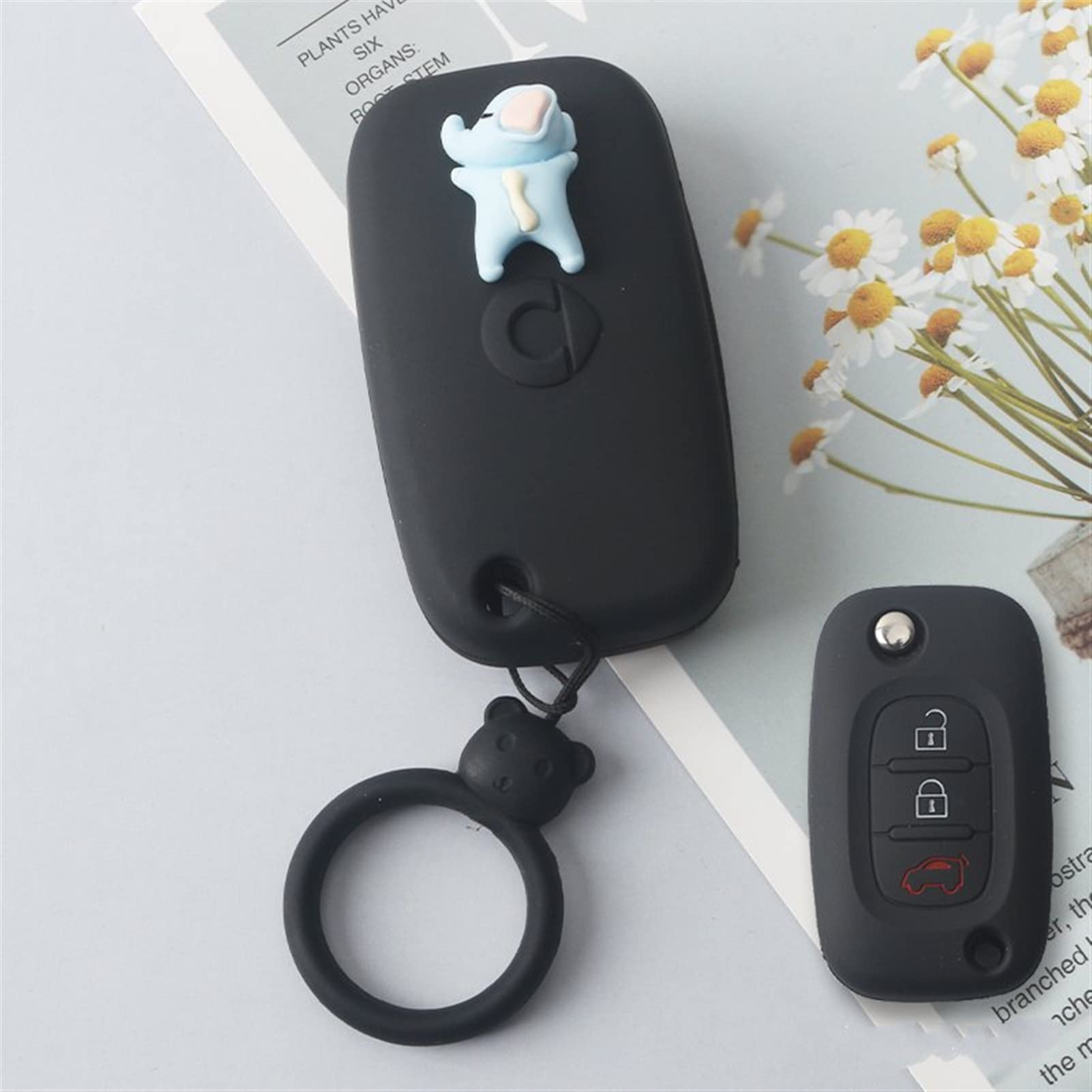 Protector de llave para Smart Fortwo 451 453 elegante para la ciudad 3