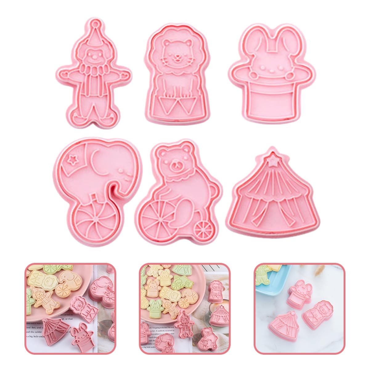 ABOOFAN 30 Pièces moule à biscuits à biscuits pour la cuisson pochoirs pour enfants des biscuits craquelins animaux emporte-pièces de en plastique coupe-biscuits Halloween