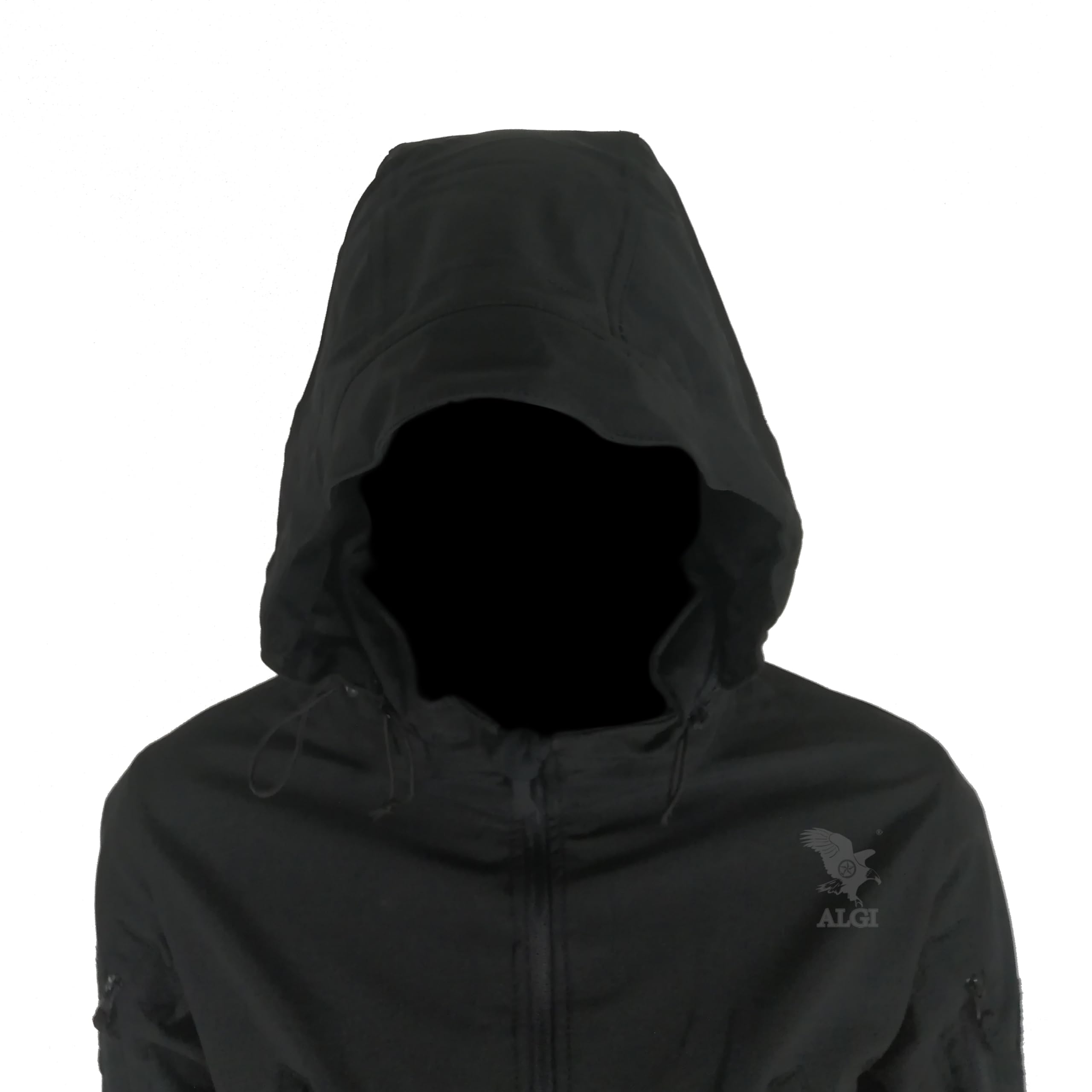 ALGI Giacca Termica Soft Shell con Cappuccio SUMMIT