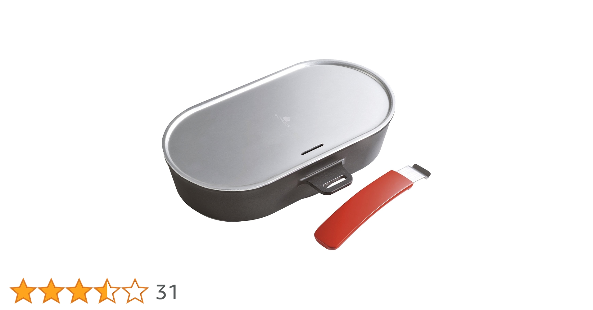 Amazon.co.jp: オークス ウチクック グリルインロースター レッド