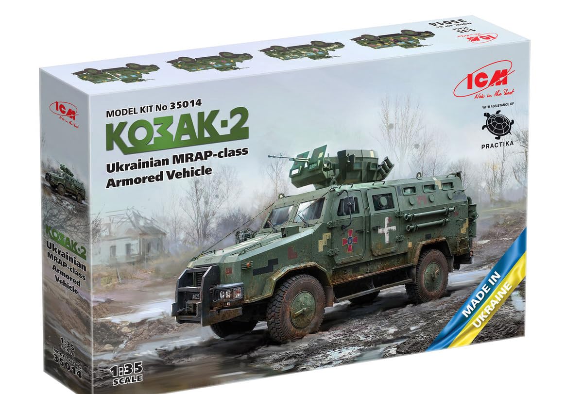 Amazon | アイシーエム ICM 1/35 ウクライナ 装甲車 コザック-2