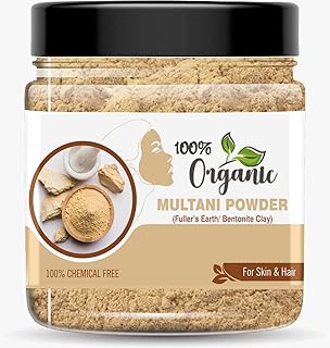 Pure Multani Mitti Powder (Fuller's Earth) Skin Face Clays 350g