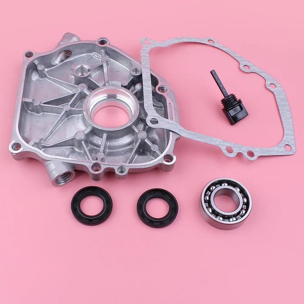 Junta Protectora de cárter Dipstick para Motores de 5,5 y 6,5, Compatible con Piezas de cortacésped con Sello de Aceite de cojinete de manivela GX160 GX200