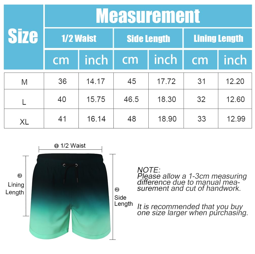 flintronic Costume da Bagno da Uomo, 2 in 1 Coulisse Trunks da Mare con Fodera a Compressione con Tasche, Pantaloncini da Surf ad Asciugatura Rapida Spiaggia Pantaloncini Boxer