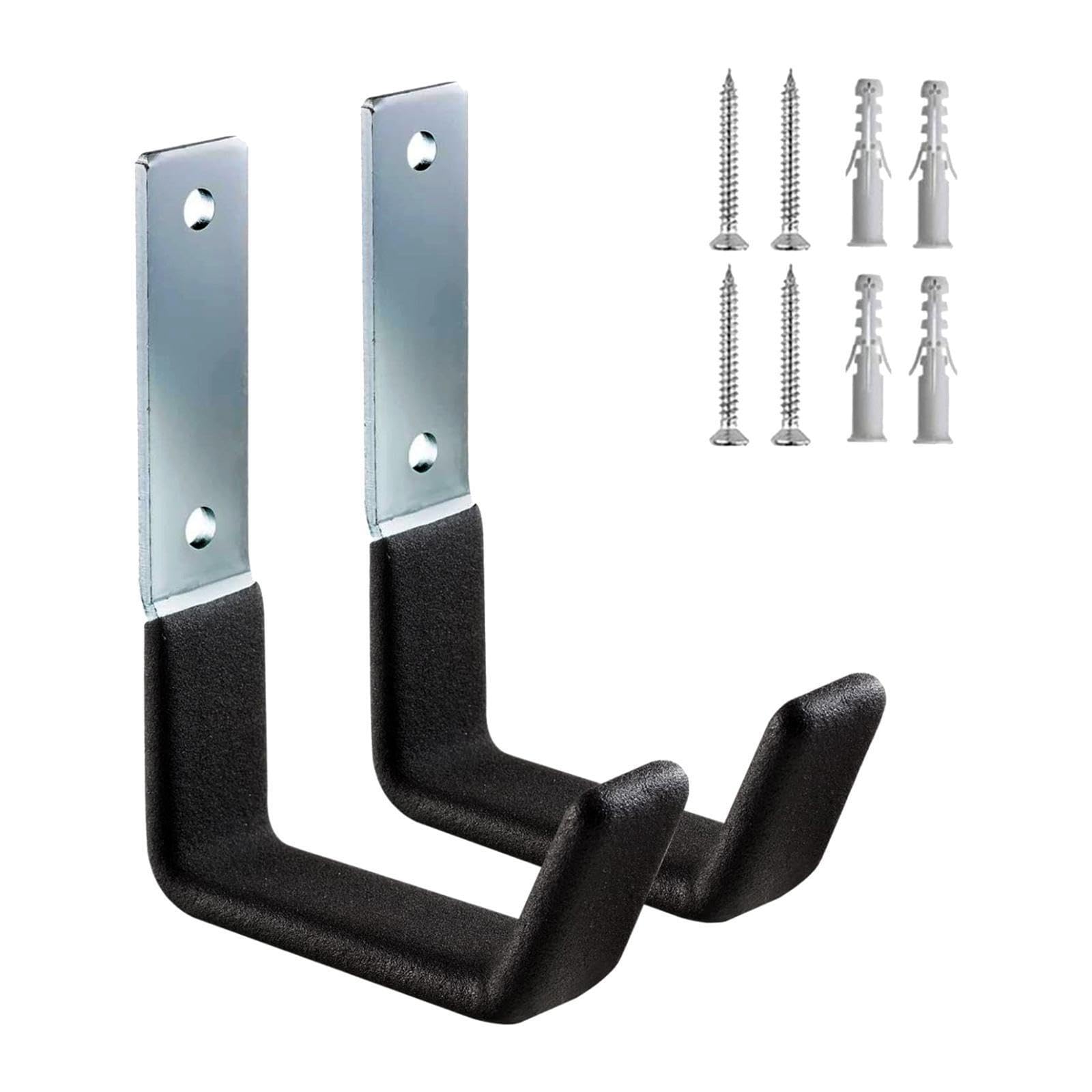 PIXZCSA Garage Hook Heavy Duty Efficient Storage Solution for Sports Equipment and Garden Tools Extension Cords and Other Bulky Items. Made of Iron Hanging