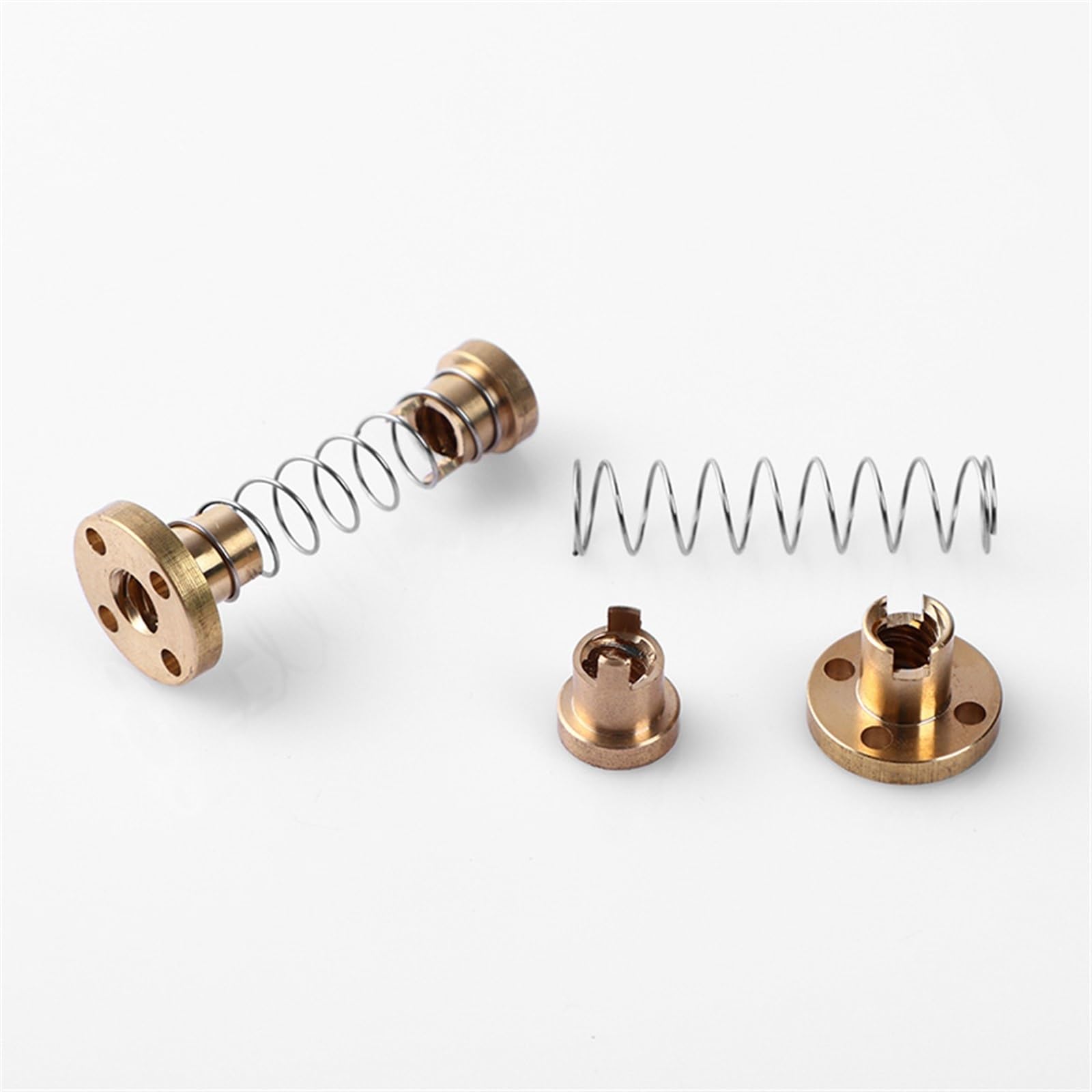 Anti-Spiel Federbelastete Mutter für T8 Gewindestange 3D Drucker / CNC Anti-Spiel Federbelastete Mutter für T8 Gewindestange 3D Drucker / CNC