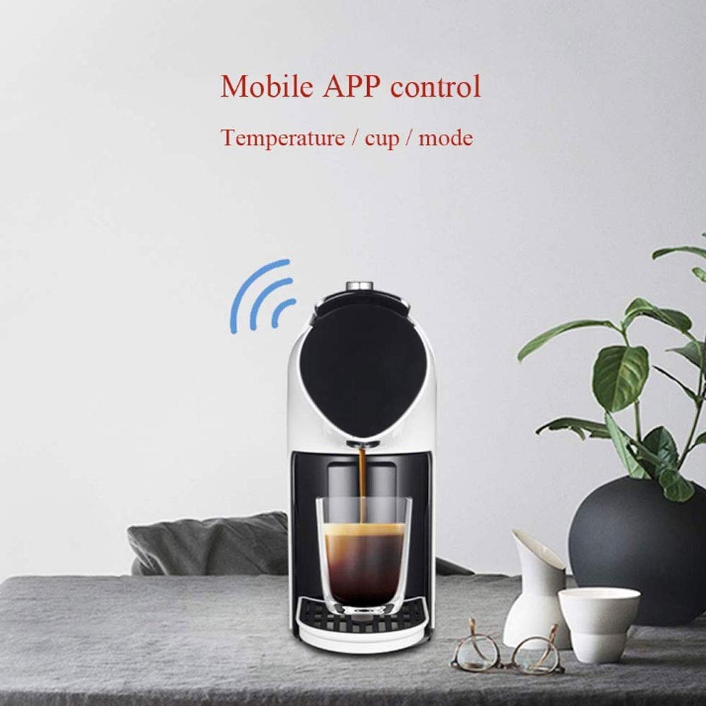 Macchina da caffè Completamente Automatica programmabile per Uso Domestico, Macchina per caffè Singolo e Completo, Macchina per caffè Espresso e Cappuccino con Controllo App, macch