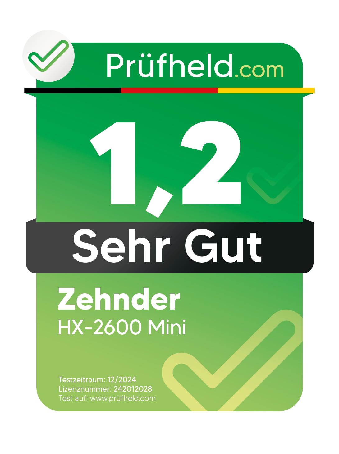 Zehnder HX 2600 Mini Digital Sat Receiver HD fähig mit Aufnahmefunktion HDMI lernbare Fernbedienung