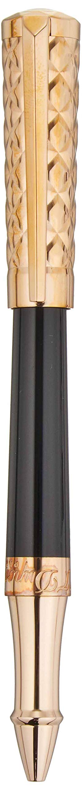S.T. Dupont Penna Roller Wi Libertè 462601 Da Collezione Unisex Oro Rosa Nero