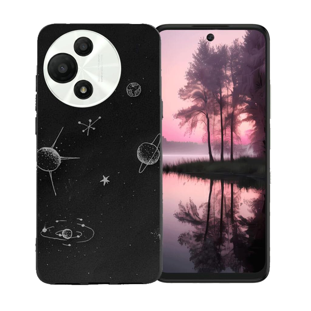 FZZSZS Case for TCL 60 SE NXTpaper 5G, Soft Slim Thin Black Protective Cover Flexible TPU Protection Bumper Shell Phone Case for TCL 60 SE NXTpaper 5G