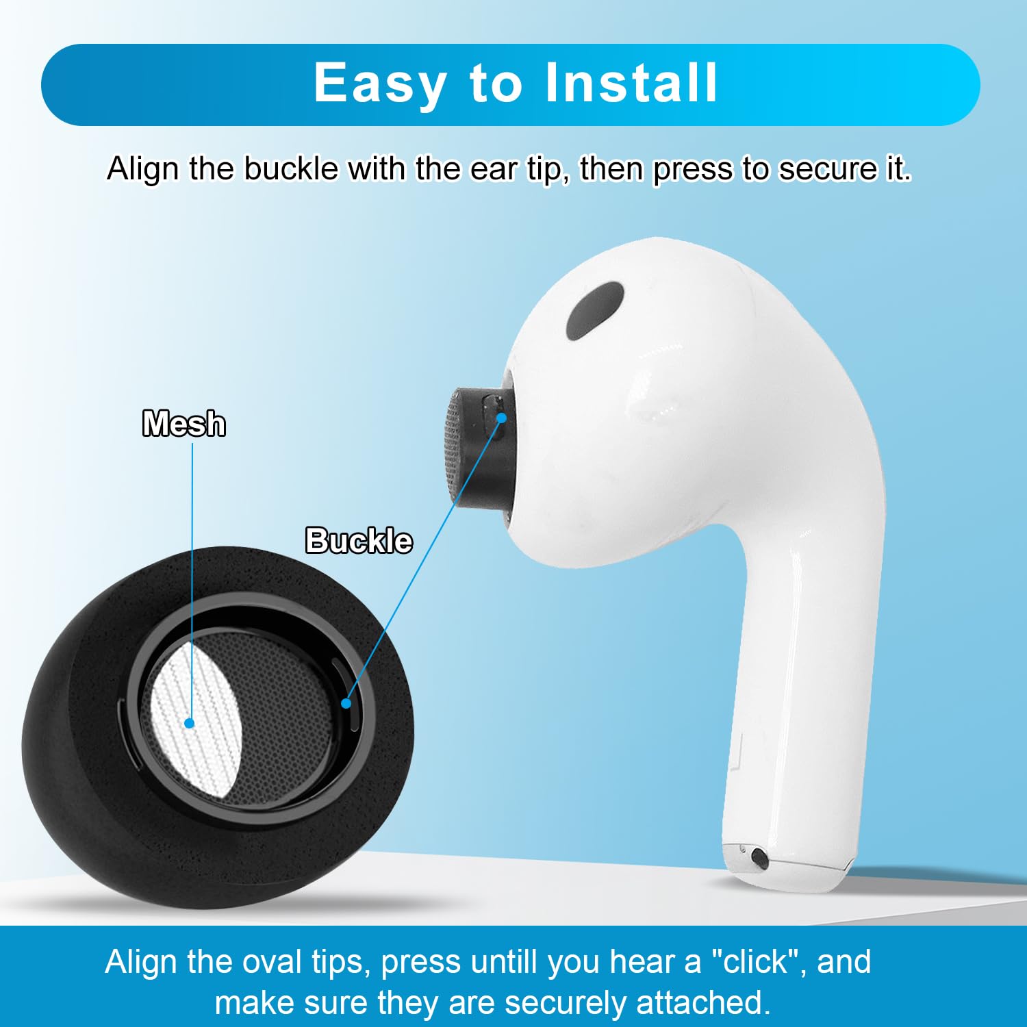 Amazon | メモリーフォームイヤーチップ Airpods Pro3対応 ソフト 滑り