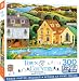 MasterPieces Town & Country The White Duck Inn - Inn with Pond Large 300 Piece EZ Grip Jigsaw Puzzle by Art Poulin