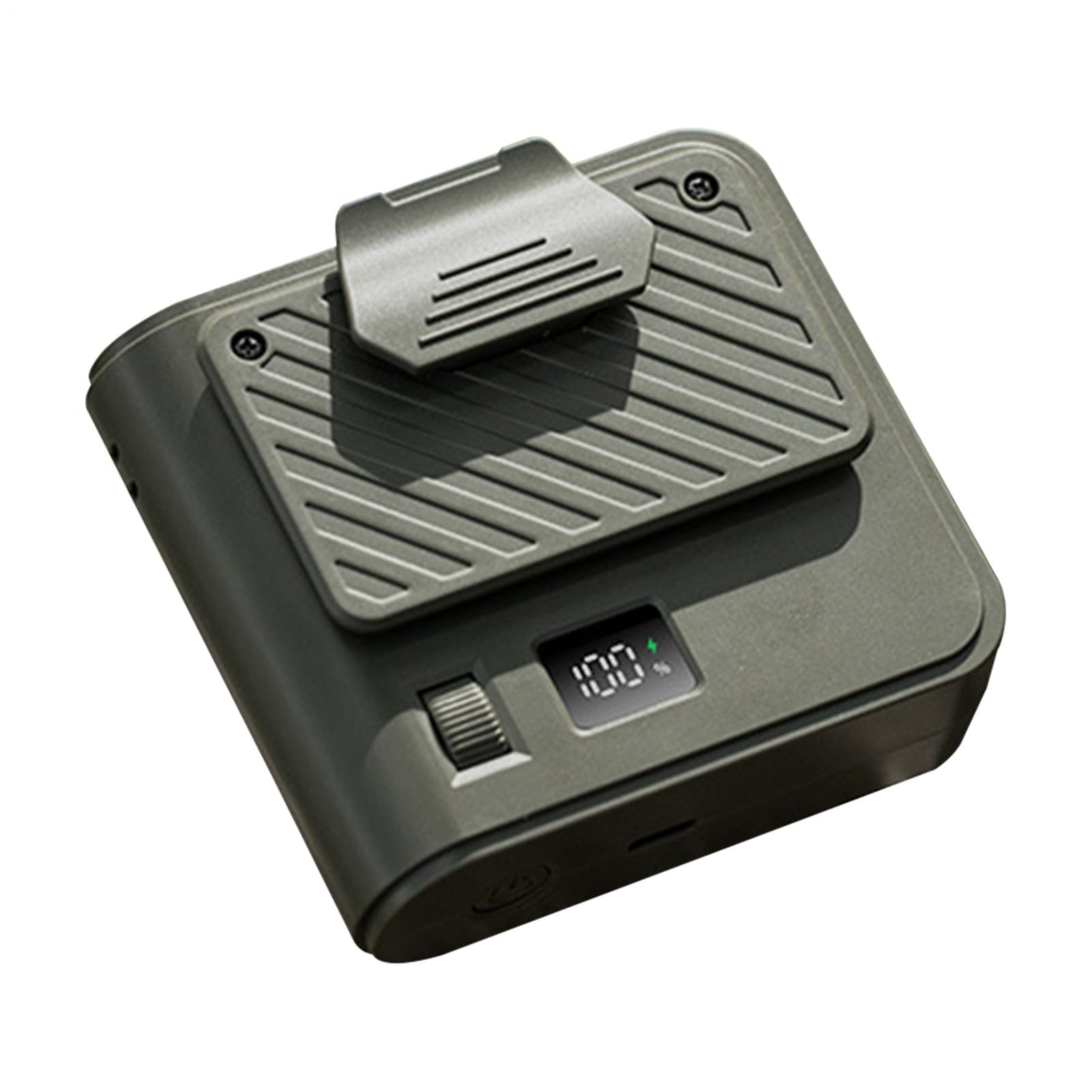Ventilador de cintura portátil de ABS de alta resistencia y durabilidad para viajes