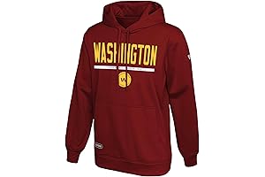 New Era NFL Washington Football Team Team Color Safety Performance Fleece Hoodie