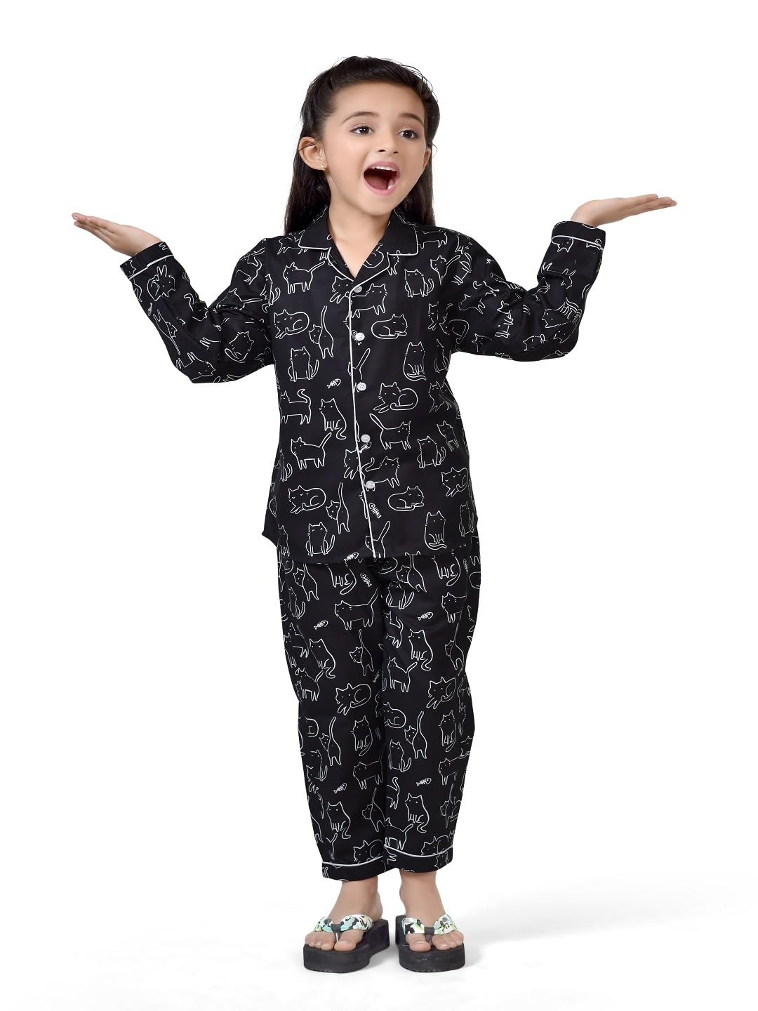 Girls Comfortable Night Suit |Cotton Kids Night Dress for Girls |Stylish Night Suit for Kids Girls |Summer Winter Night Dress for Kids 2-15Y |Sleepwear & Loungewear Girls Comfortable Night Suit |Cotton Kids Night Dress for Girls |Stylish Night Suit for Kids Girls |Summer Winter Night Dress for Kids 2-15Y |Sleepwear & Loungewear