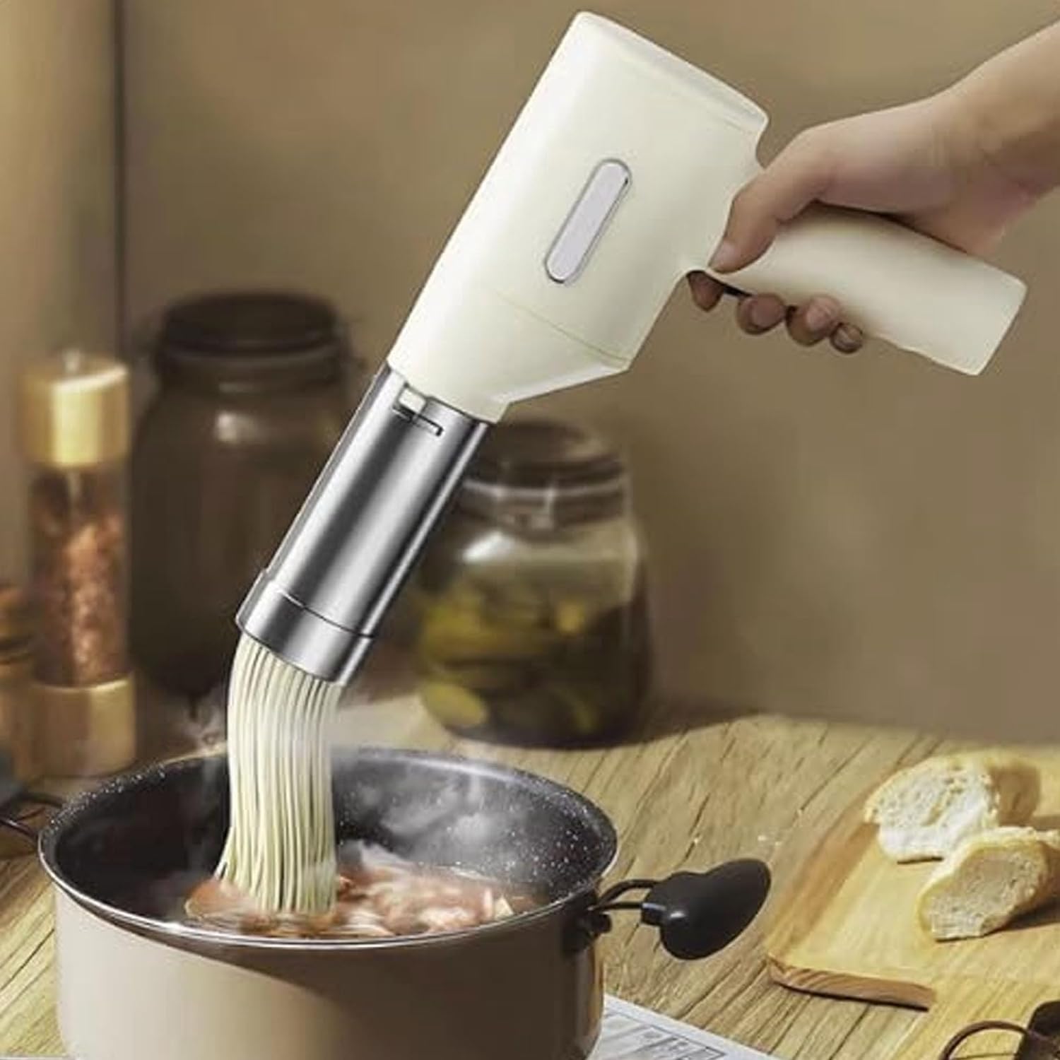Stainless Steel Pasta Maker - Make Noodles Easily! -5