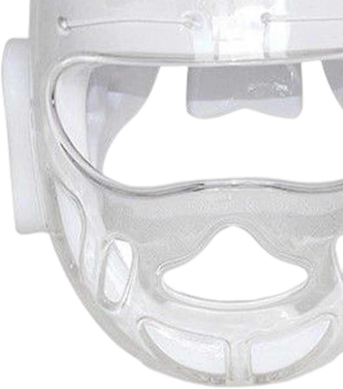Protection de tête pour arts martiaux, taekwondo, avec visière transparente, résistante aux chocs, design léger, pour entraînement de karaté, kickboxing, sparring